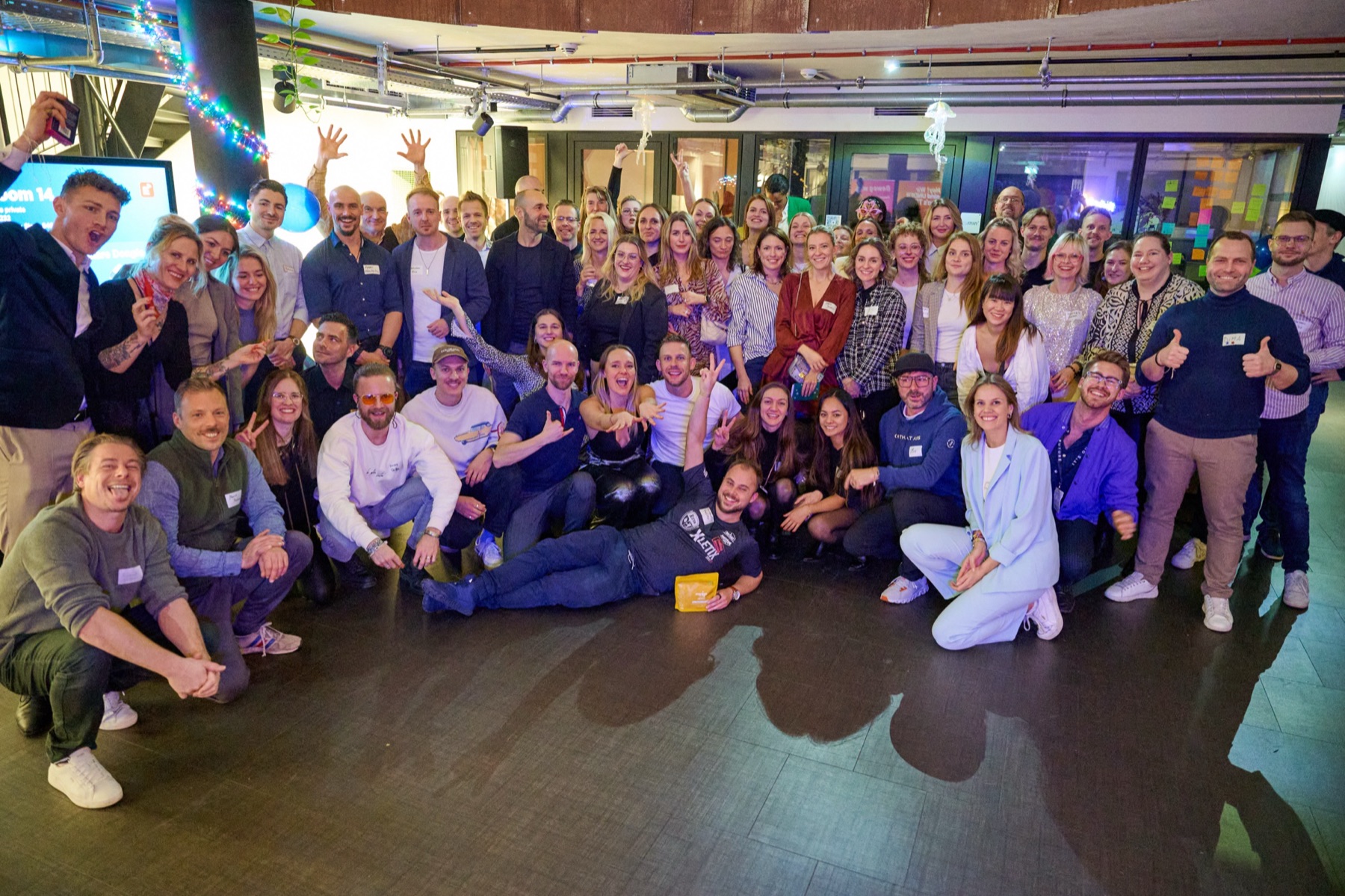 People connecting at the BOBC launch in Berlin